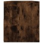 vidaXL TV-Schrank mit LED-Leuchten Räuchereiche 90x35x40 cm vidaXL TV-Schrank mit LED-Leuchten Räuchereiche 90x35x40 cm