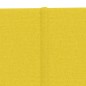 Wandpaneele 12 Stk. Hellgelb 60x30 cm Stoff 2,16 m² Wandpaneele 12 Stk. Hellgelb 60x30 cm Stoff 2,16 m²