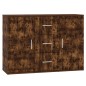 vidaXL Sideboard Räuchereiche 91x29,5x65 cm Holzwerkstoff vidaXL Sideboard Räuchereiche 91x29,5x65 cm Holzwerkstoff
