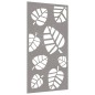 vidaXL Garten-Wanddeko 105x155 cm Cortenstahl Blatt-Design vidaXL Garten-Wanddeko 105x155 cm Cortenstahl Blatt-Design