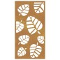 vidaXL Garten-Wanddeko 105x155 cm Cortenstahl Blatt-Design vidaXL Garten-Wanddeko 105x155 cm Cortenstahl Blatt-Design