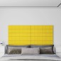 Wandpaneele 12 Stk. Hellgelb 90x15 cm Stoff 1,62 m² Wandpaneele 12 Stk. Hellgelb 90x15 cm Stoff 1,62 m²