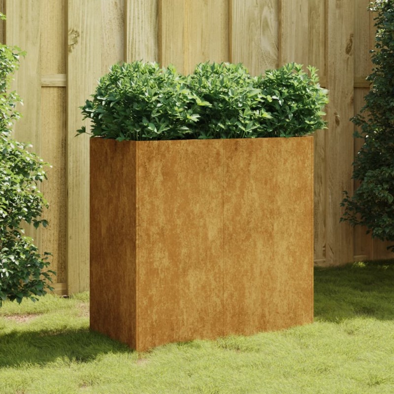 vidaXL Pflanzkübel 80x40x80 cm Cortenstahl vidaXL Pflanzkübel 80x40x80 cm Cortenstahl