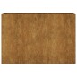 vidaXL Hochbeet 120x40x80 cm Cortenstahl vidaXL Hochbeet 120x40x80 cm Cortenstahl