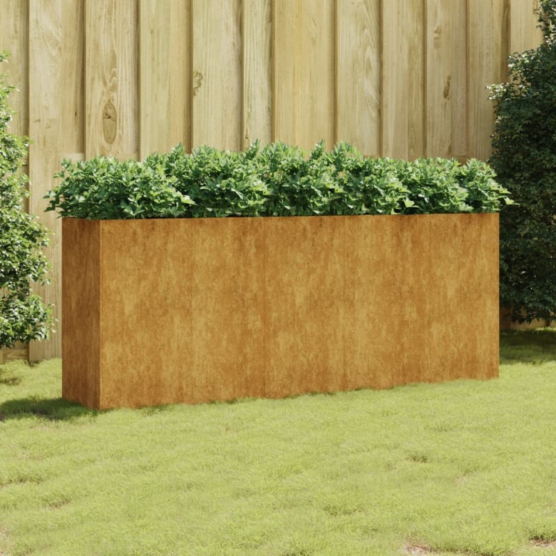 vidaXL Hochbeet 200x40x80 cm Cortenstahl vidaXL Hochbeet 200x40x80 cm Cortenstahl