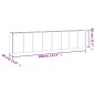 vidaXL Hochbeet 360x40x80 cm Cortenstahl vidaXL Hochbeet 360x40x80 cm Cortenstahl