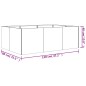 vidaXL Hochbeet 120x80x40 cm Cortenstahl vidaXL Hochbeet 120x80x40 cm Cortenstahl
