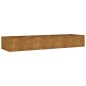 vidaXL Hochbeet 280x80x40 cm Cortenstahl