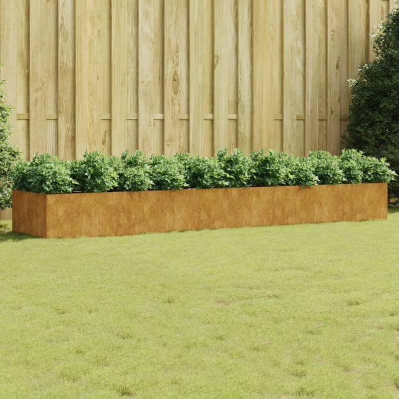 vidaXL Hochbeet 360x80x40 cm Cortenstahl vidaXL Hochbeet 360x80x40 cm Cortenstahl