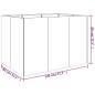 vidaXL Hochbeet 120x80x80 cm Cortenstahl vidaXL Hochbeet 120x80x80 cm Cortenstahl