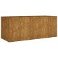 vidaXL Hochbeet 200x80x80 cm Cortenstahl vidaXL Hochbeet 200x80x80 cm Cortenstahl
