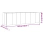 vidaXL Hochbeet 280x80x80 cm Cortenstahl vidaXL Hochbeet 280x80x80 cm Cortenstahl