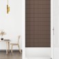 Wandpaneele 12 Stk. Taupe 90x15 cm Stoff 1,62 m² Wandpaneele 12 Stk. Taupe 90x15 cm Stoff 1,62 m²