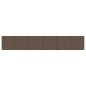 Wandpaneele 12 Stk. Taupe 90x15 cm Stoff 1,62 m² Wandpaneele 12 Stk. Taupe 90x15 cm Stoff 1,62 m²
