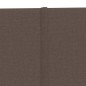 Wandpaneele 12 Stk. Taupe 90x15 cm Stoff 1,62 m² Wandpaneele 12 Stk. Taupe 90x15 cm Stoff 1,62 m²
