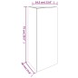 vidaXL Pflanzkübel 40x34,5x75 cm Cortenstahl vidaXL Pflanzkübel 40x34,5x75 cm Cortenstahl