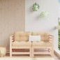 vidaXL Ecksofas mit Kissen 2 Stk. Massivholz Kiefer vidaXL Ecksofas mit Kissen 2 Stk. Massivholz Kiefer