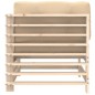 vidaXL Ecksofas mit Kissen 2 Stk. Massivholz Kiefer vidaXL Ecksofas mit Kissen 2 Stk. Massivholz Kiefer