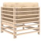 vidaXL Ecksofas mit Kissen 2 Stk. Massivholz Kiefer vidaXL Ecksofas mit Kissen 2 Stk. Massivholz Kiefer