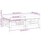 vidaXL Gartenhocker mit Kissen 2 Stk. Massivholz Kiefer vidaXL Gartenhocker mit Kissen 2 Stk. Massivholz Kiefer