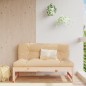 vidaXL Mittelsofa 120x80 cm Massivholz Kiefer vidaXL Mittelsofa 120x80 cm Massivholz Kiefer