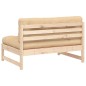 vidaXL Mittelsofa 120x80 cm Massivholz Kiefer vidaXL Mittelsofa 120x80 cm Massivholz Kiefer