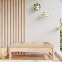 vidaXL Gartenhocker 120x80 cm Massivholz Kiefer