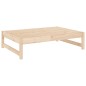 vidaXL Gartenhocker 120x80 cm Massivholz Kiefer vidaXL Gartenhocker 120x80 cm Massivholz Kiefer