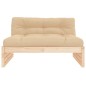 vidaXL Mittelsofa 120x80 cm Massivholz Kiefer vidaXL Mittelsofa 120x80 cm Massivholz Kiefer
