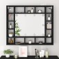 vidaXL LED-Spiegelschrank Schwarz 91x15x76,5 cm vidaXL LED-Spiegelschrank Schwarz 91x15x76,5 cm