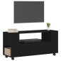 vidaXL TV-Schrank Schwarz 102x34,5x43 cm Holzwerkstoff vidaXL TV-Schrank Schwarz 102x34,5x43 cm Holzwerkstoff