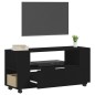 vidaXL TV-Schrank Schwarz 102x34,5x43 cm Holzwerkstoff vidaXL TV-Schrank Schwarz 102x34,5x43 cm Holzwerkstoff