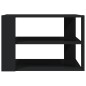 vidaXL Couchtisch Schwarz 59,5x59,5x40 cm Holzwerkstoff vidaXL Couchtisch Schwarz 59,5x59,5x40 cm Holzwerkstoff