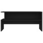 vidaXL Couchtisch Schwarz 90x55x42,5 cm Holzwerkstoff vidaXL Couchtisch Schwarz 90x55x42,5 cm Holzwerkstoff