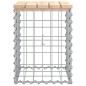 vidaXL Gartenbank aus Gabionen 33x31x42 cm Massivholz Kiefer vidaXL Gartenbank aus Gabionen 33x31x42 cm Massivholz Kiefer