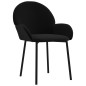 vidaXL Esszimmerstühle 2 Stk. Schwarz Samt vidaXL Esszimmerstühle 2 Stk. Schwarz Samt