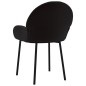 vidaXL Esszimmerstühle 2 Stk. Schwarz Samt vidaXL Esszimmerstühle 2 Stk. Schwarz Samt