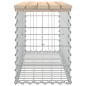 vidaXL Gartenbank aus Gabionen 103x31,5x42 cm Massivholz Kiefer vidaXL Gartenbank aus Gabionen 103x31,5x42 cm Massivholz Kiefer