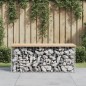 vidaXL Gartenbank aus Gabionen 103x44x42 cm Massivholz Kiefer vidaXL Gartenbank aus Gabionen 103x44x42 cm Massivholz Kiefer