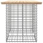 vidaXL Gartenbank aus Gabionen 100x70x72 cm Massivholz Kiefer vidaXL Gartenbank aus Gabionen 100x70x72 cm Massivholz Kiefer