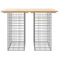 vidaXL Gartenbank aus Gabionen 100x70x72 cm Massivholz Kiefer vidaXL Gartenbank aus Gabionen 100x70x72 cm Massivholz Kiefer