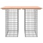 vidaXL Gartenbank aus Gabionen 100x70x72 cm Massivholz Douglasie vidaXL Gartenbank aus Gabionen 100x70x72 cm Massivholz Douglasie
