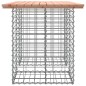 vidaXL Gartenbank aus Gabionen 100x70x72 cm Massivholz Douglasie vidaXL Gartenbank aus Gabionen 100x70x72 cm Massivholz Douglasie