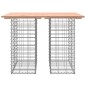 vidaXL Gartenbank aus Gabionen 100x70x72 cm Massivholz Douglasie vidaXL Gartenbank aus Gabionen 100x70x72 cm Massivholz Douglasie