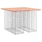 vidaXL Gartenbank aus Gabionen 100x102x72 cm Massivholz Douglasie vidaXL Gartenbank aus Gabionen 100x102x72 cm Massivholz Douglasie