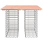 vidaXL Gartenbank aus Gabionen 100x102x72 cm Massivholz Douglasie vidaXL Gartenbank aus Gabionen 100x102x72 cm Massivholz Douglasie
