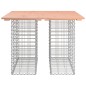 vidaXL Gartenbank aus Gabionen 100x102x72 cm Massivholz Douglasie vidaXL Gartenbank aus Gabionen 100x102x72 cm Massivholz Douglasie