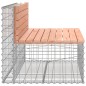 vidaXL Gartenbank aus Gabionen 103x70x65 cm Massivholz Douglasie vidaXL Gartenbank aus Gabionen 103x70x65 cm Massivholz Douglasie
