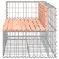 vidaXL Gartenbank aus Gabionen 122x71x65,5 cm Massivholz Douglasie vidaXL Gartenbank aus Gabionen 122x71x65,5 cm Massivholz Douglasie