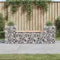 vidaXL Gartenbank aus Gabionen 183x41x60,5 cm Massivholz Douglasie vidaXL Gartenbank aus Gabionen 183x41x60,5 cm Massivholz Douglasie